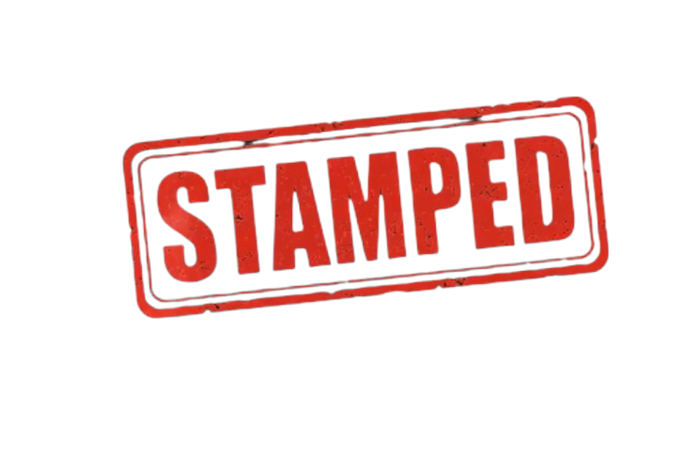 Stamped