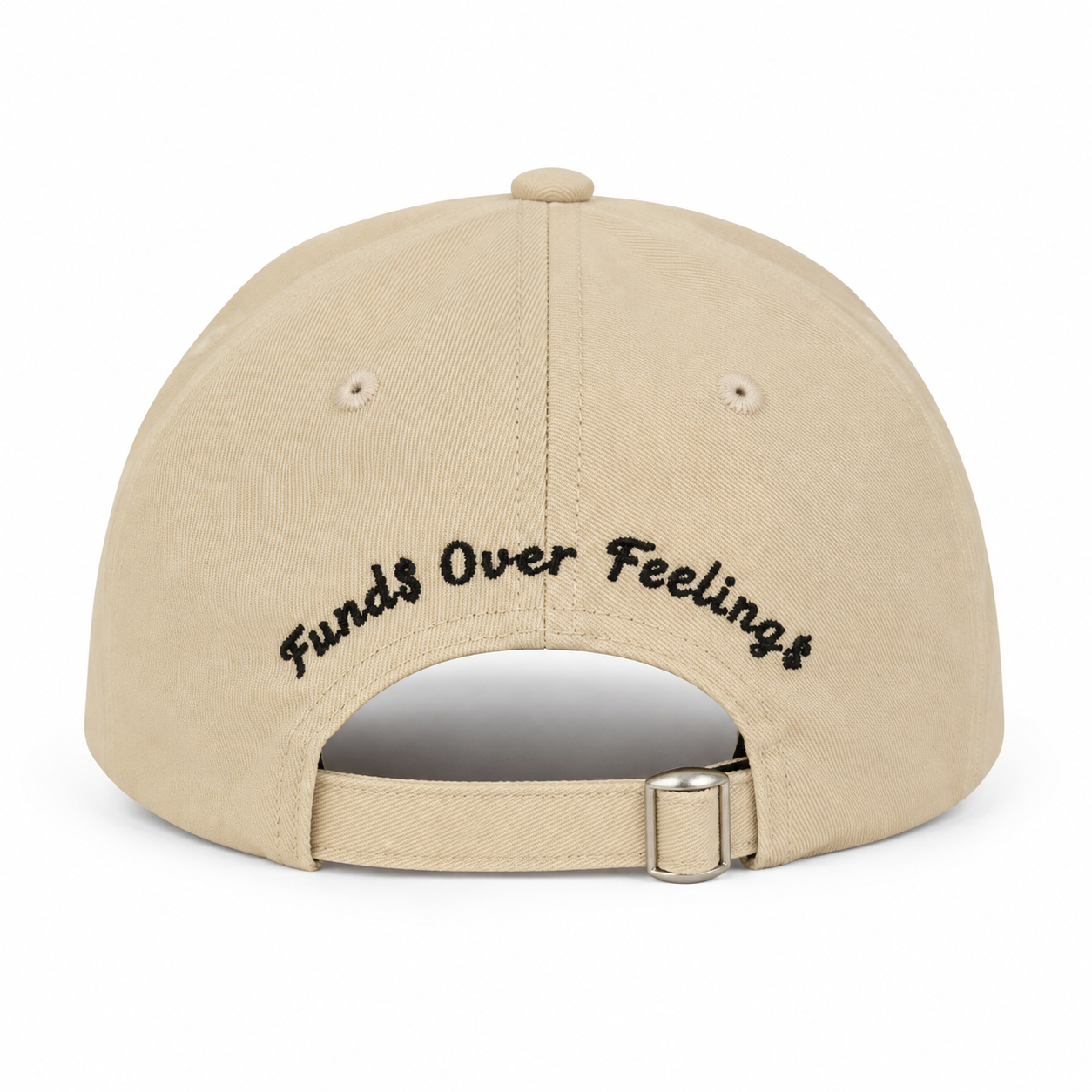 💸 Funds Over Feelings Embroidered Dad Hat | Premium Streetwear Cap ❤️‍🔥