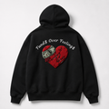 Fund$ Over Feeling$  Premium Cotton Hoodie – 3D Puff Embroidery