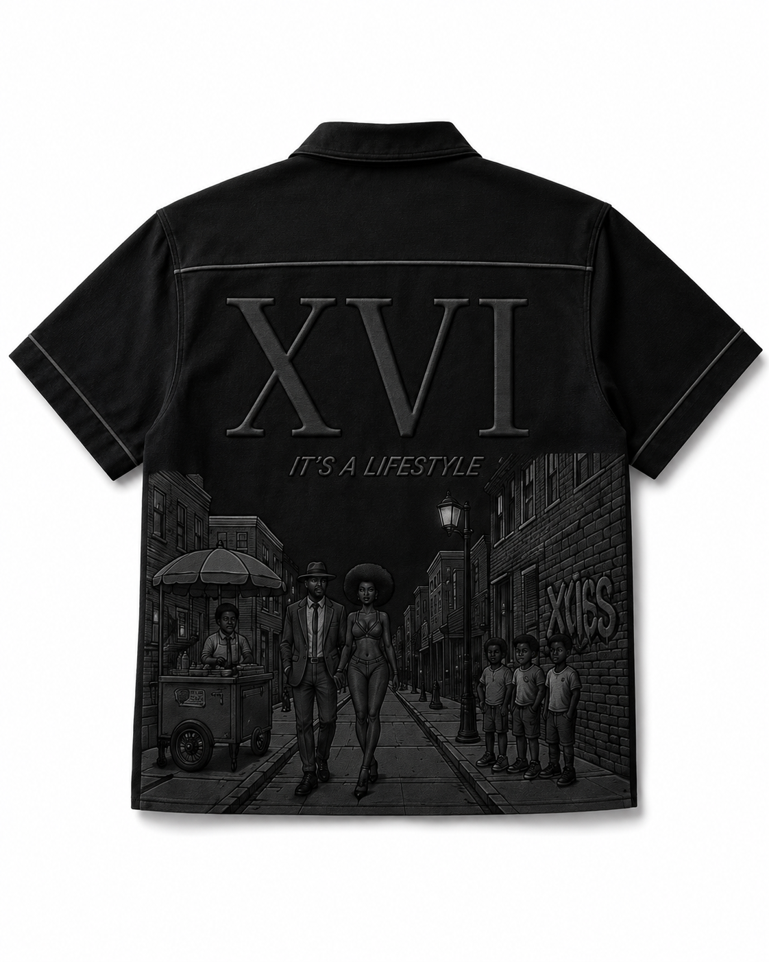 XVI Black Shirt