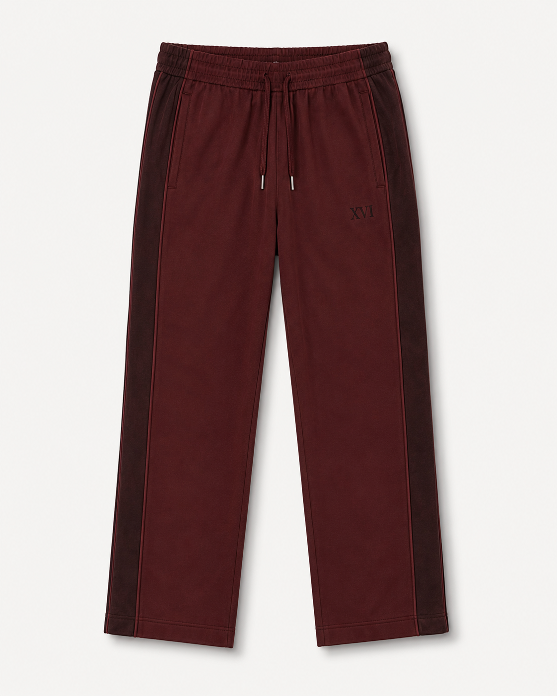 XVI Monochrome Burgundy Premium Track Suit – Limited Edition