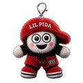 Lil Pida Plush Keychain Collection 🔑✨ | Red, Pink, Baby Blue & Black