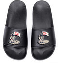 🚀 XVI Astronaut Slides – Premium Black Designer Sandals